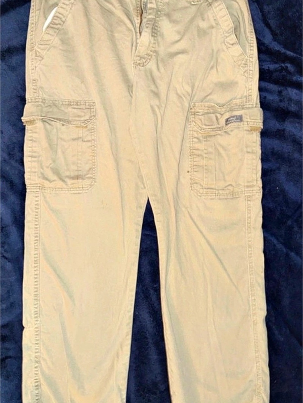 Wrangler Relaxed Fit Cargo Pants Cargo Pants Beige Waist 32 x 30